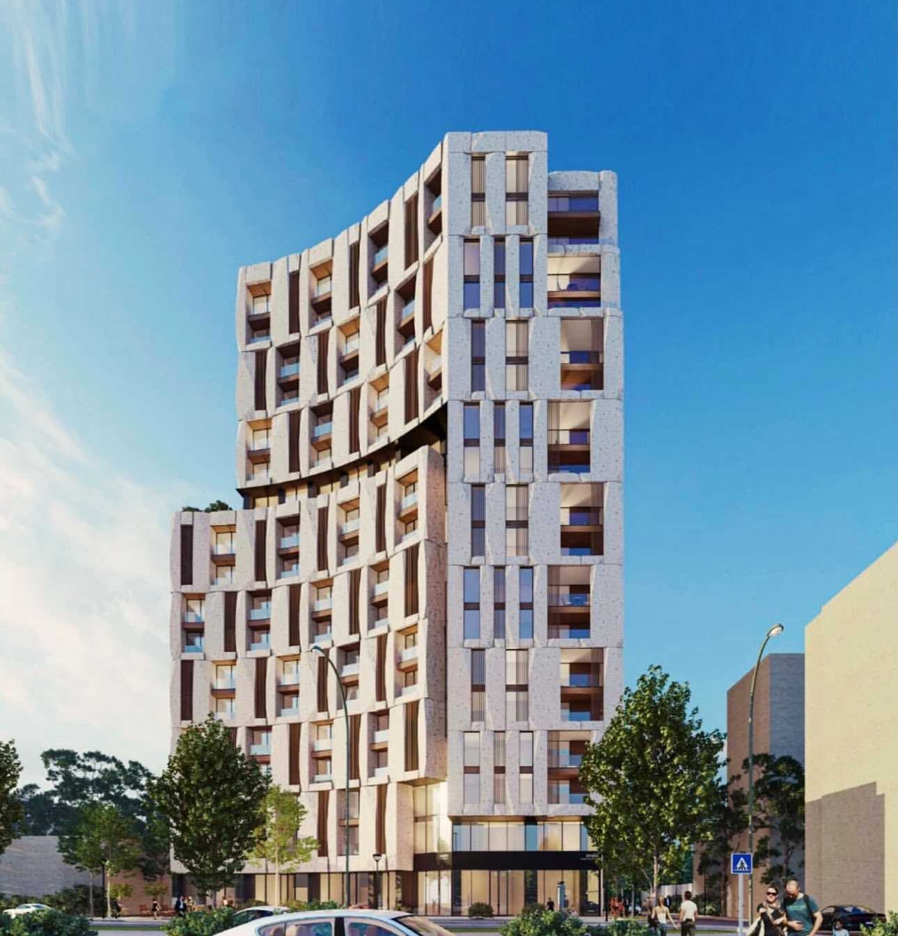 Residential tower development in Tirana, Albania